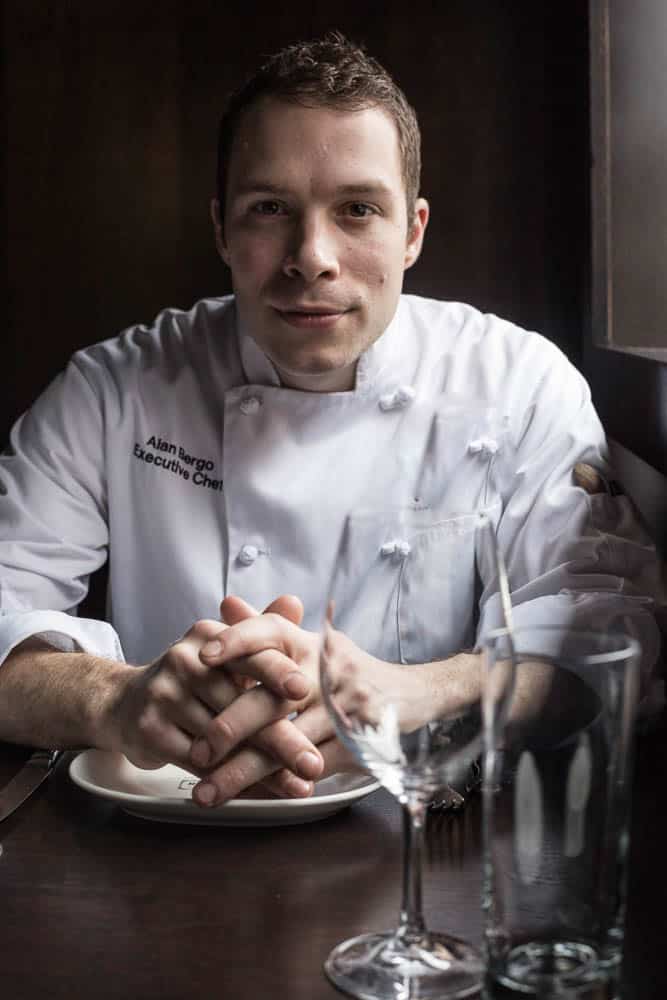 Chef Alan Bergo, portrait