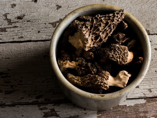 dried morels