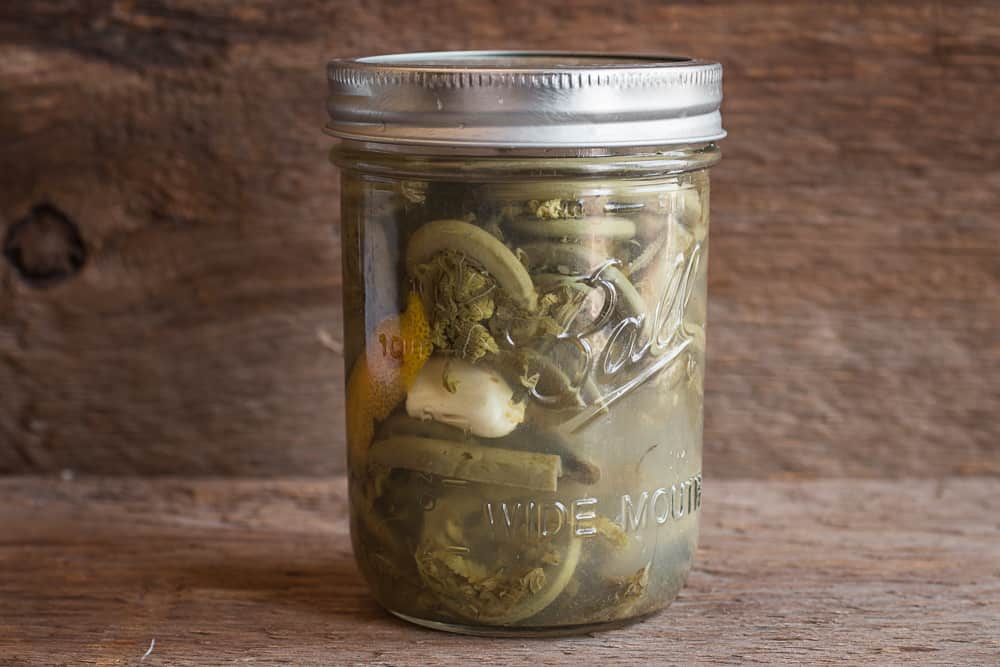 Crunchy Pickled Fiddlehead Ferns-image
