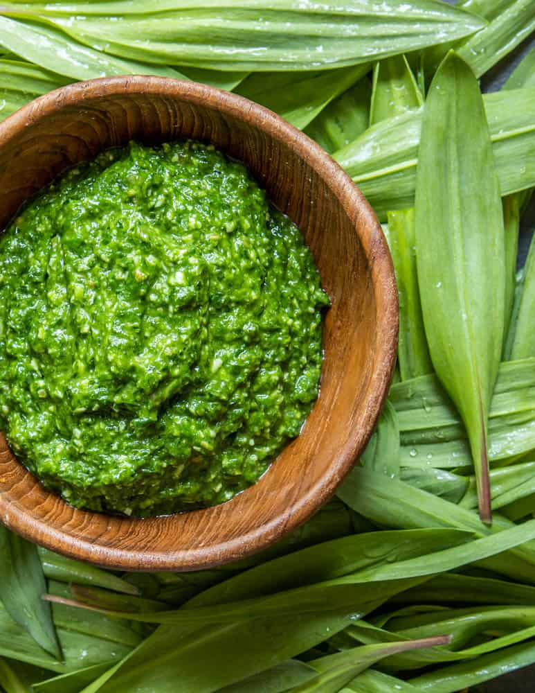 Ramp leaf pesto recipe 