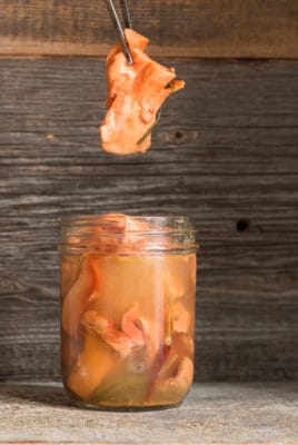 Pickled chicken of the woods mushroom recipe