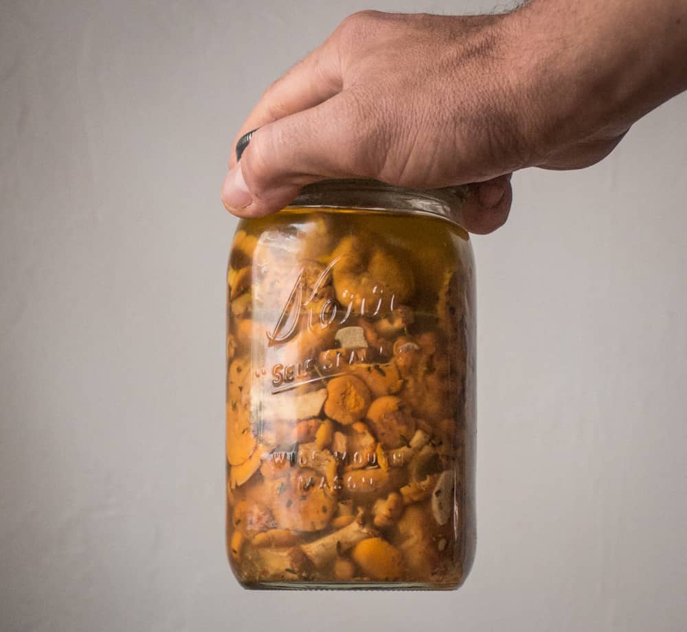 Chanterelle Mushroom Conserve