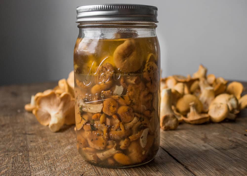 Chanterelle Mushroom Conserve