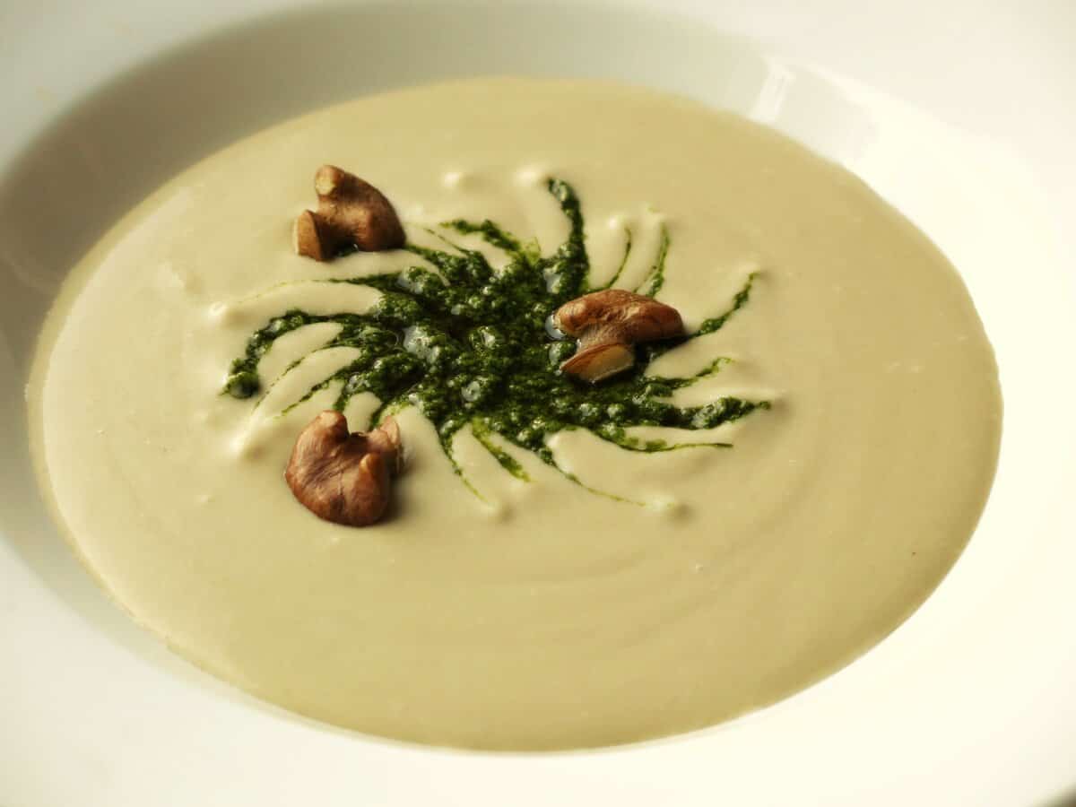 Cream of Porcini Soup Forager Chef