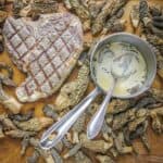 basic steak and morel sauce