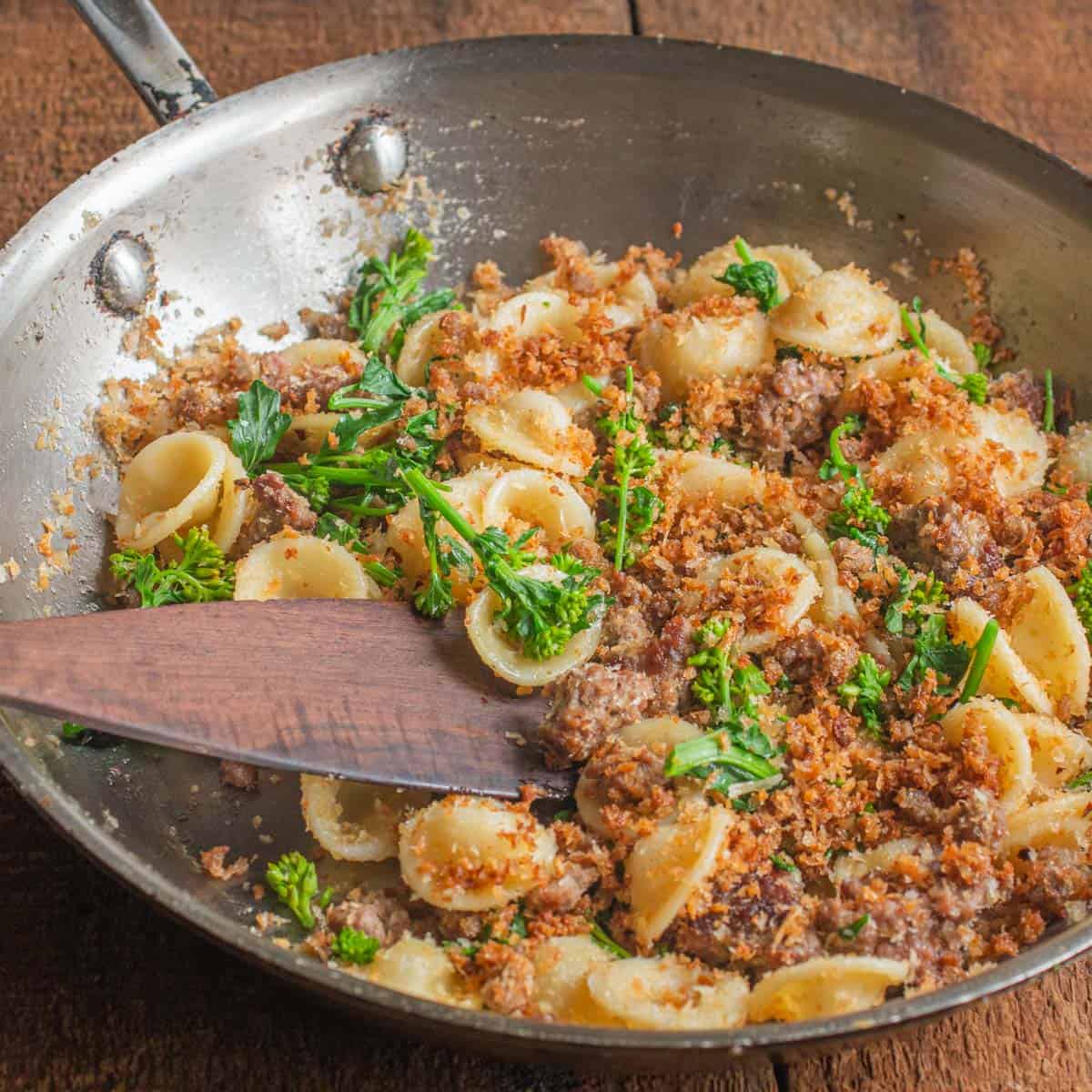 Orrechiette alla Barese with spring raabs (5)Orrechiette alla Barese with spring raabs (5)