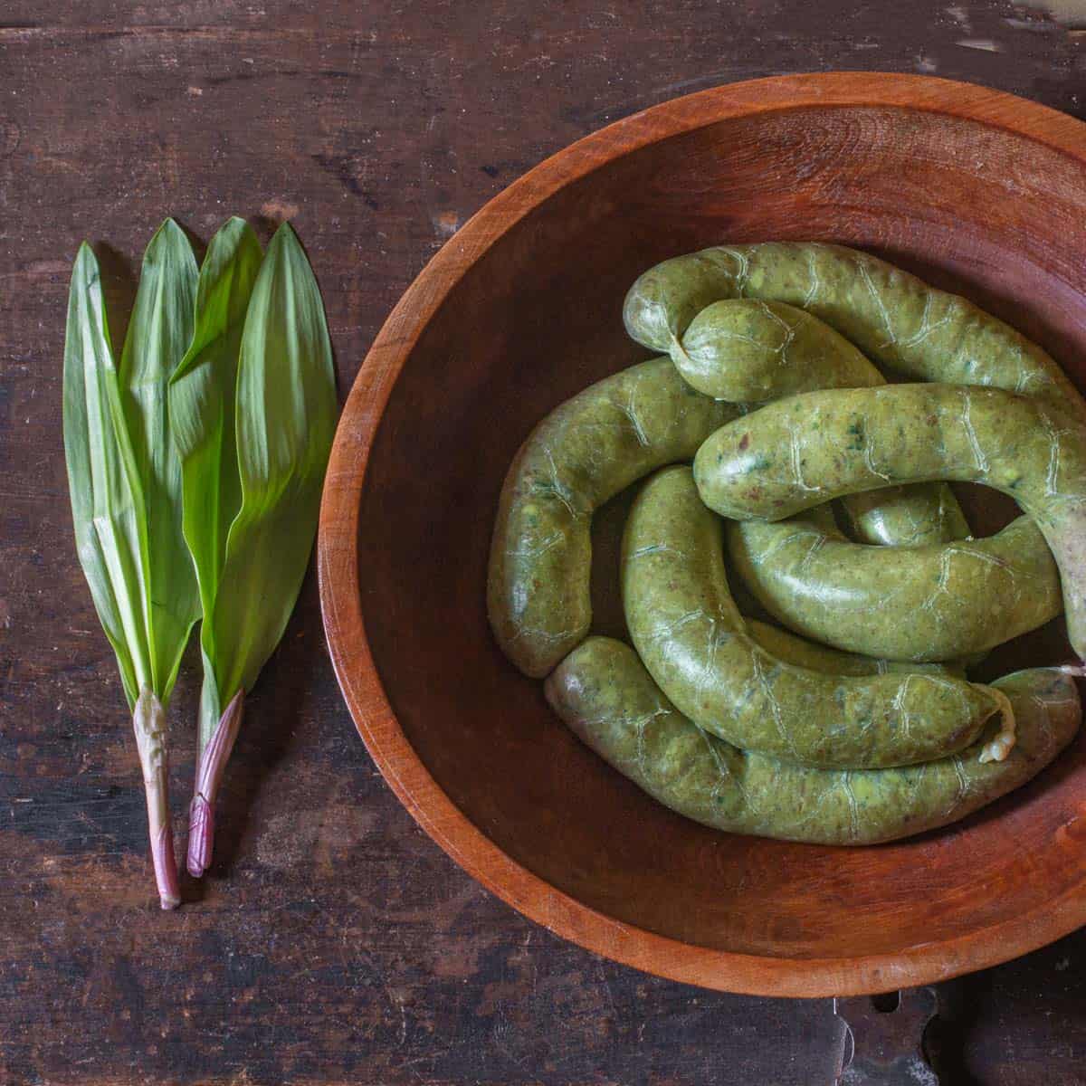 Green ramp leaf sausage 