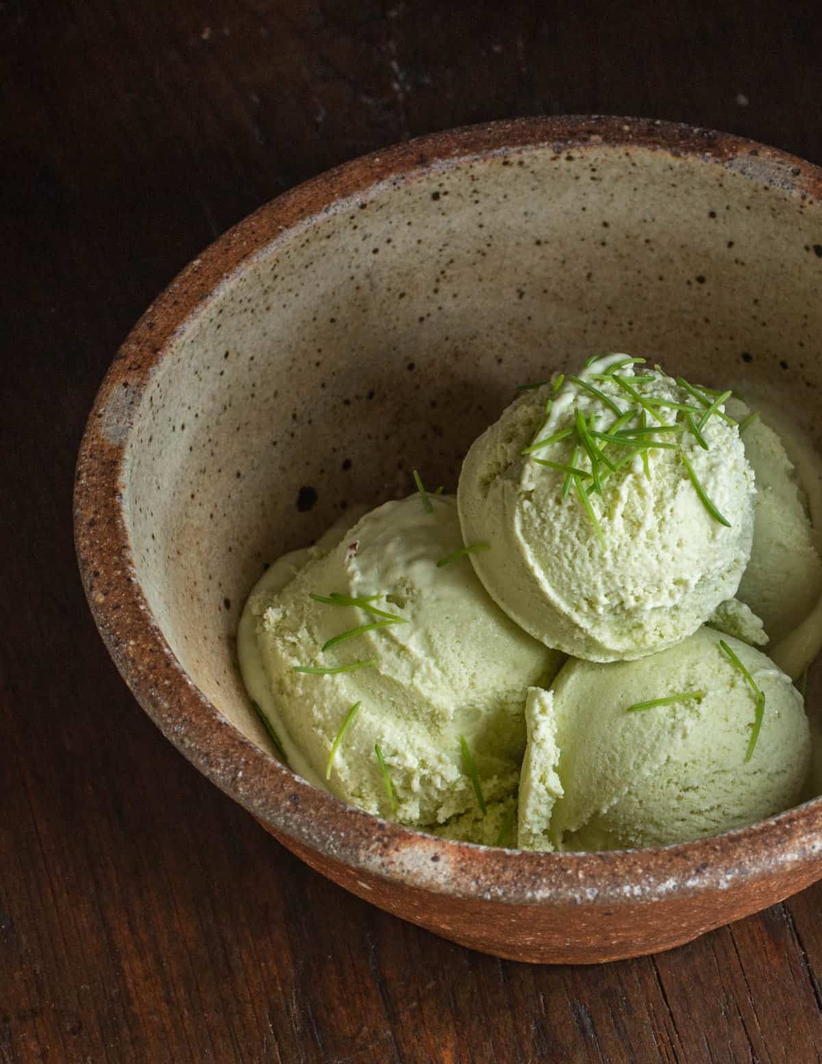 Spruce tip ice cream recipe