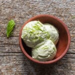 Foraged spruce tip ice cream recipe