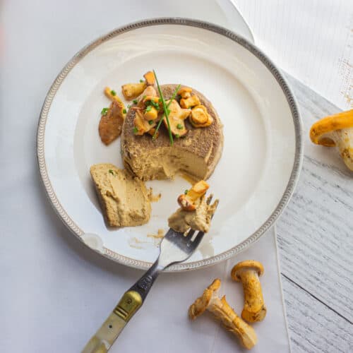 Chanterelle Mushroom Custard FORAGER CHEF