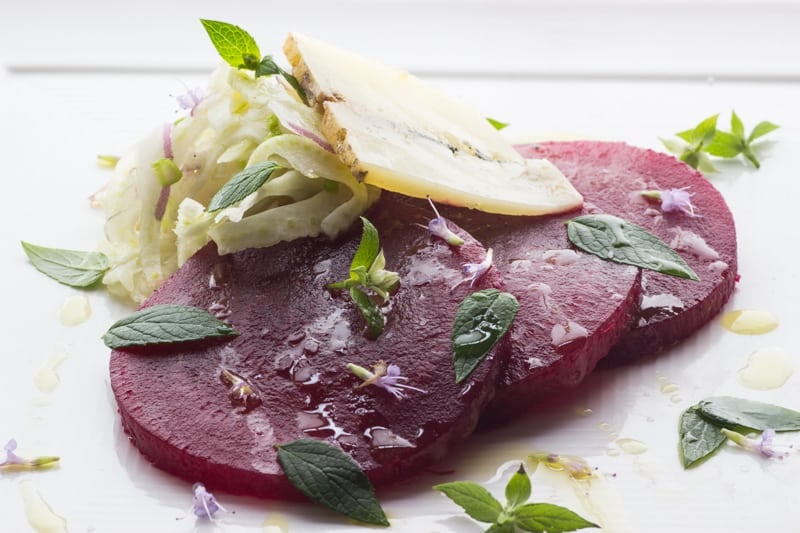 Roasted Beet Salad With Fennel And Anise Hyssop FORAGER CHEF