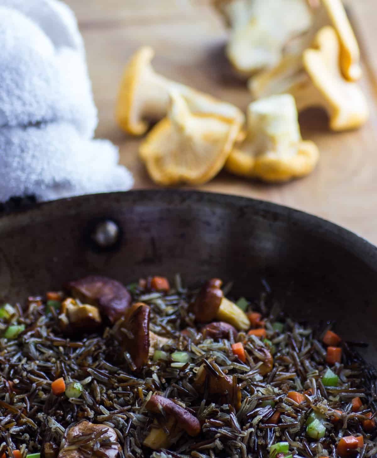 Squab With Gooseberries And Chanterelle Wild Rice