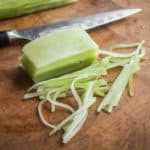 How to cook celtuce, or Chinese stem lettuce