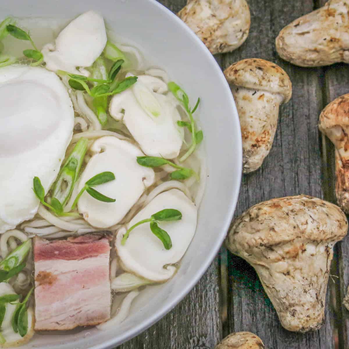 matsutake mushroom soup recipe 