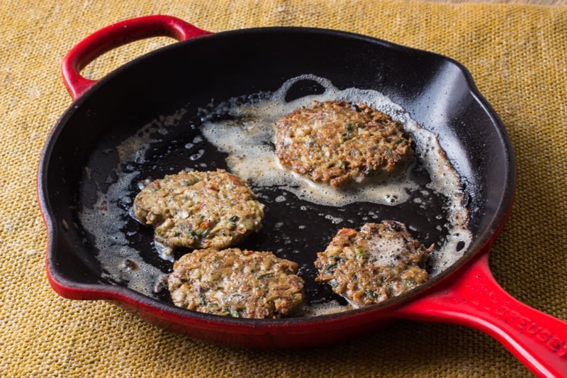 Lobster Mushroom Cakes