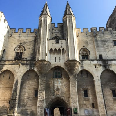 The Pope's palace in Avignon