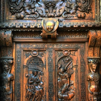 Doors of St. Peter's church, Aix-en-Provence