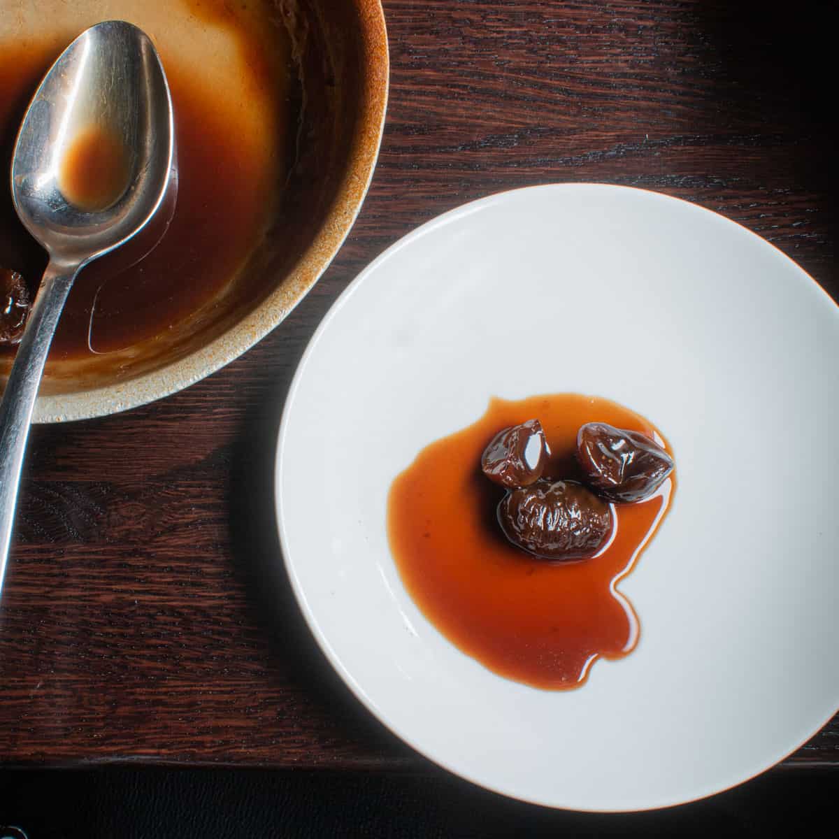 Savory chestnut sauce
