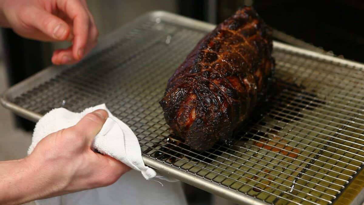 Smoked Spruce Needle-Cured Ham - Forager