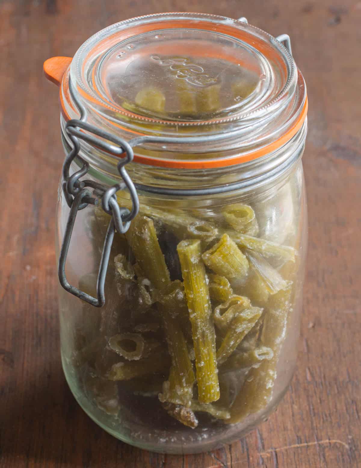 candied angelica stems