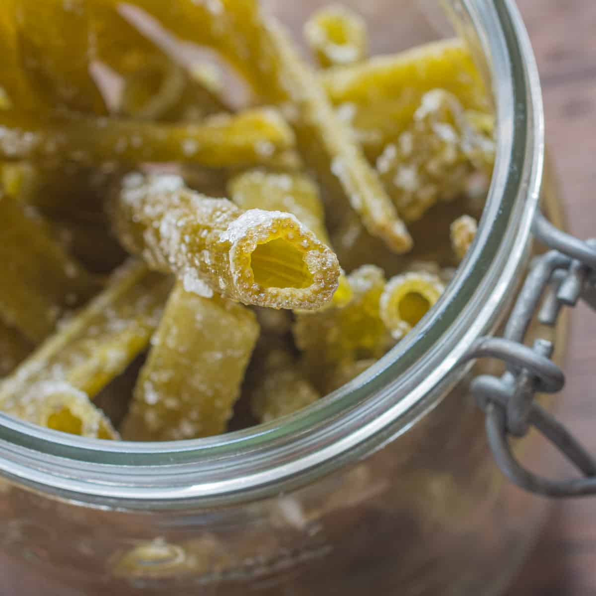 candied angelica stems