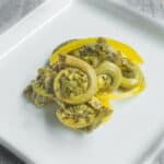 Bread and Butter Pickled Fiddleheads