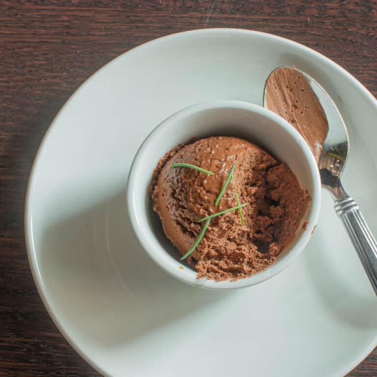 Chocolate-Spruce Mousse