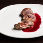 Sharp-Tail Grouse With Prosciutto and Elderberry Vinegar Sauce_-