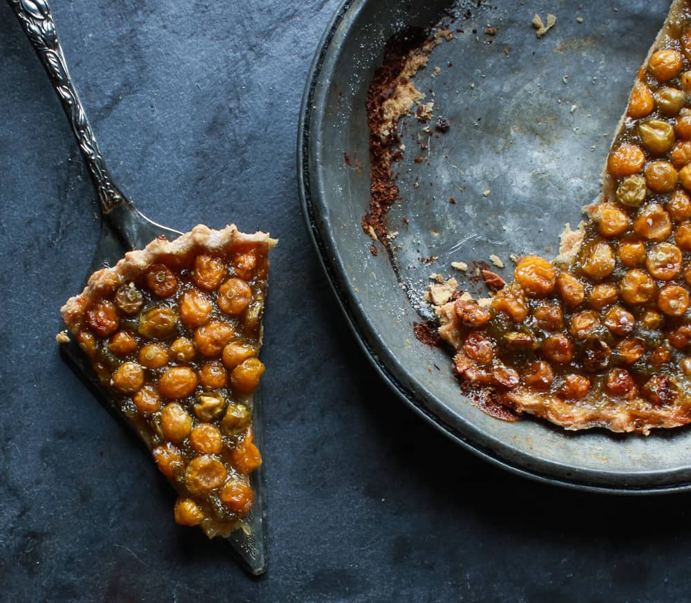 Ground Cherry Tart