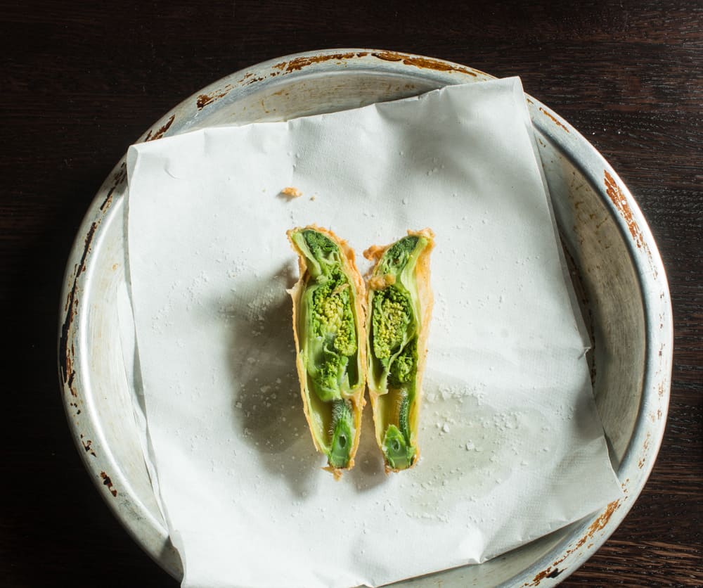 cow parsnip blossom tempura 