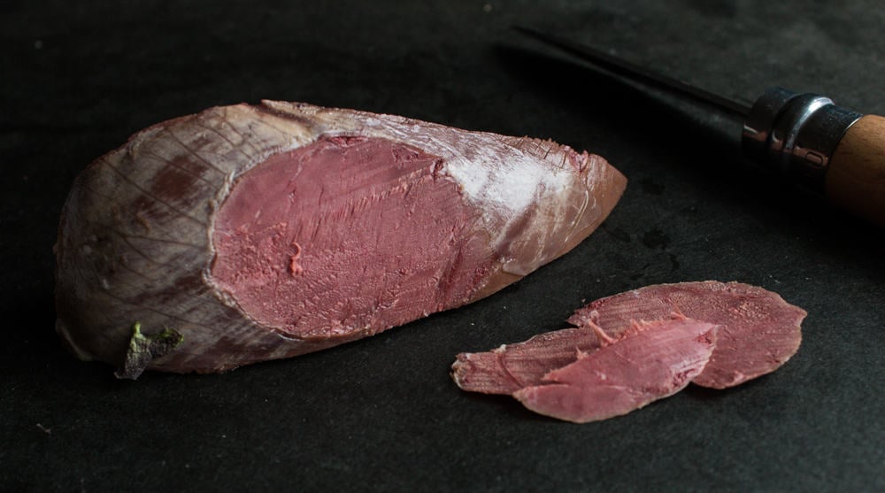 Corned Venison Heart 