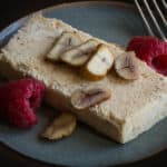 Candy cap mushroom semifreddo_