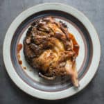 Grilled hen of the woods mushroom with ginger soy vinaigrette recipe