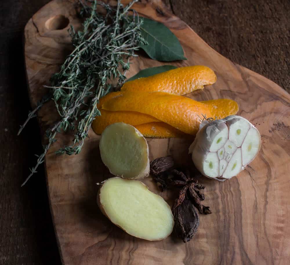 Pickling spices for lamb tongues