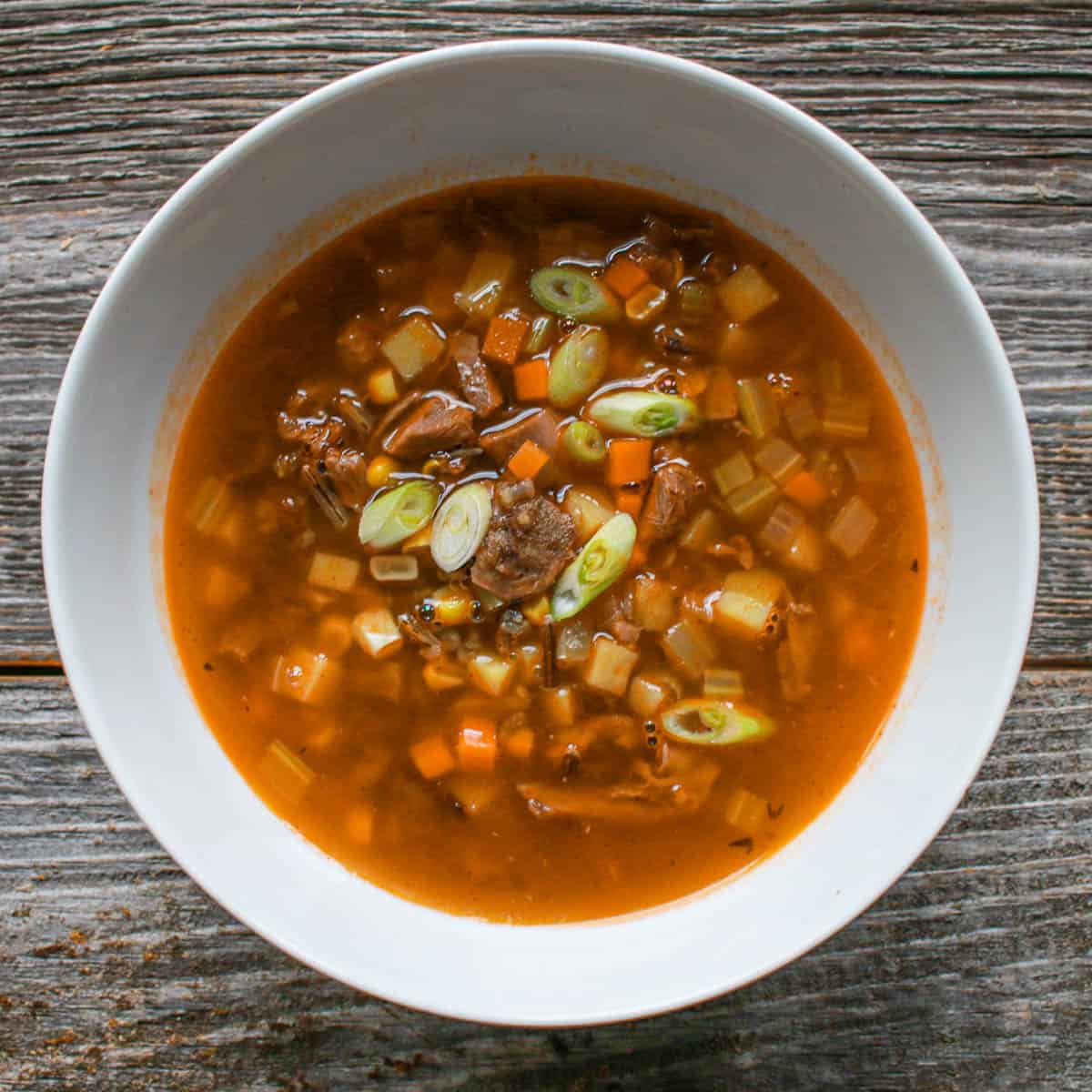 Woodchuck or groundhog stew recipe