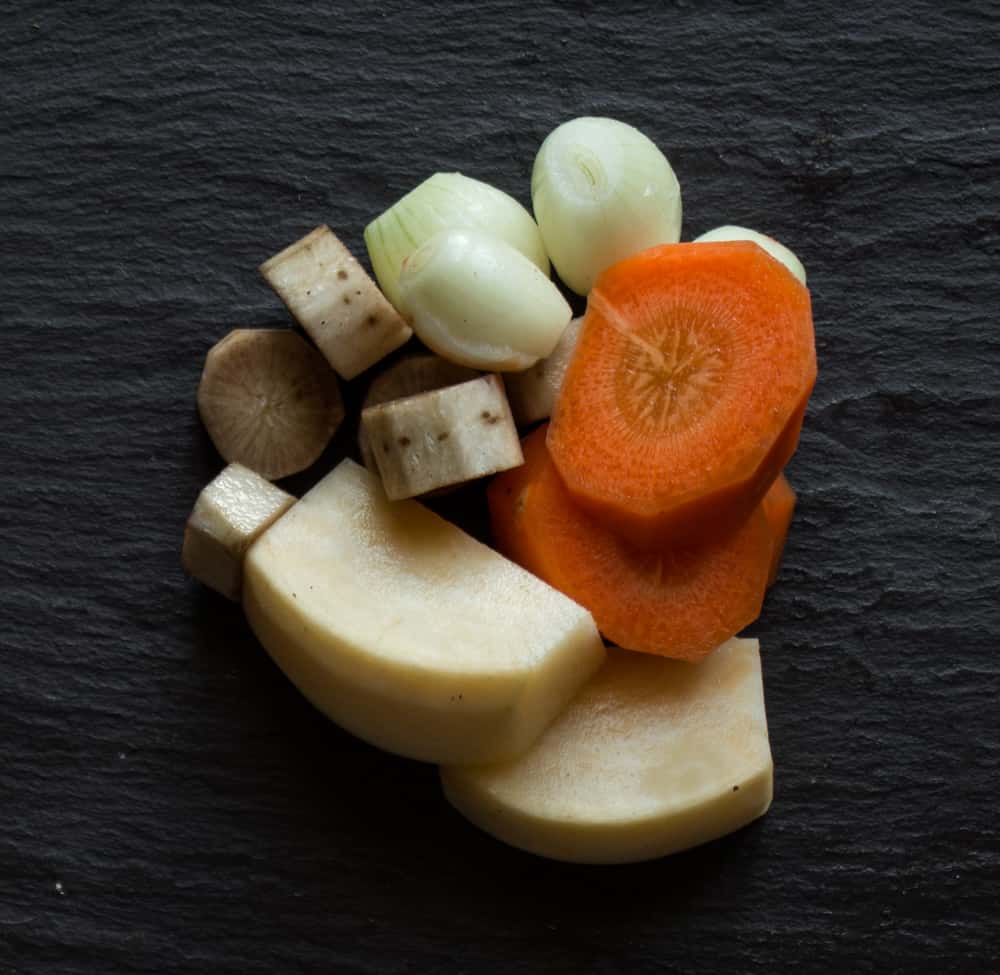 winter storage vegetables, burdock, carrot, turnip, shallot,