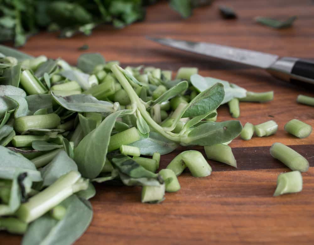 Purslane and watercress 