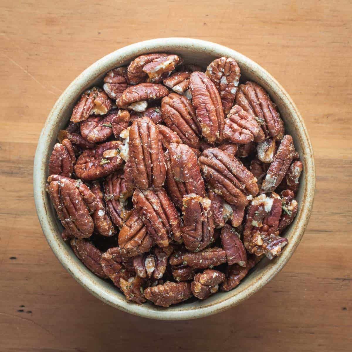 Spicy Candied Pecans FORAGER CHEF