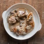 Chicken and Morels Mushroom Sauce Recipe