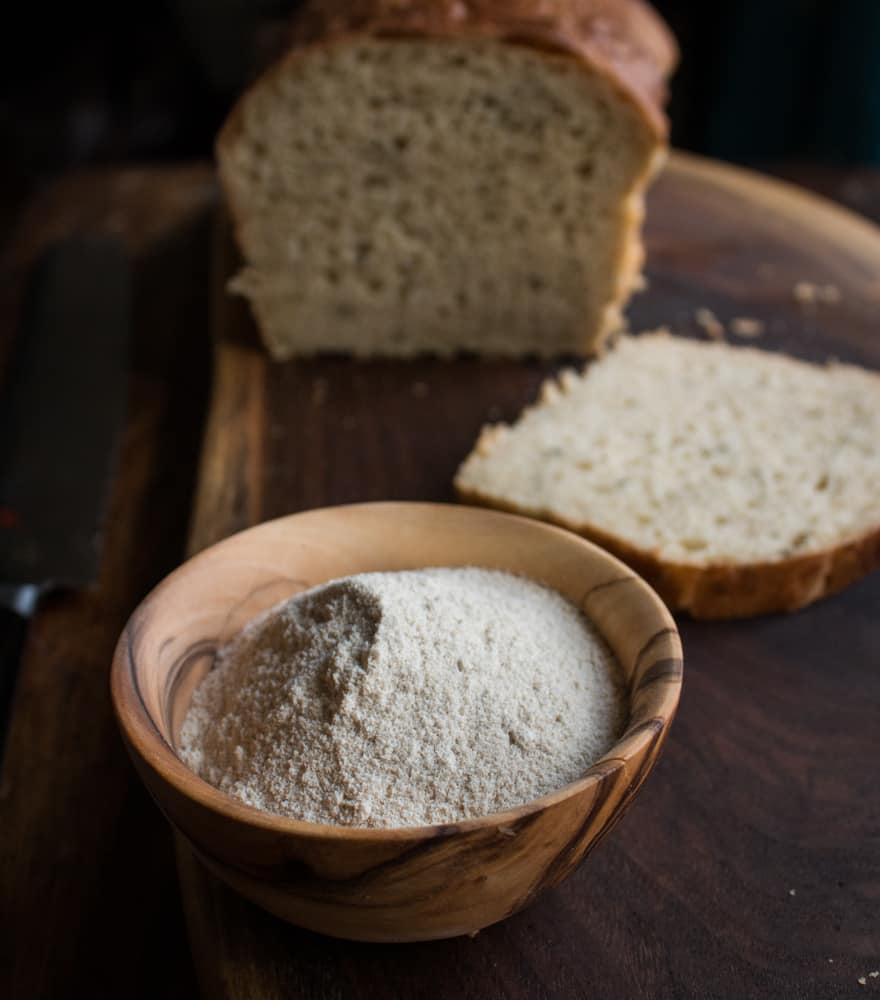 Amaranth flour brioche 