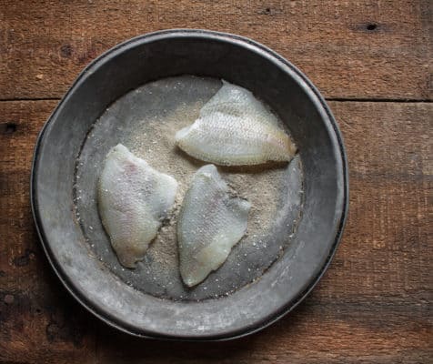 Wild Rice Flour Crusted Sunfish