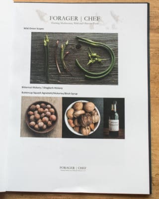 SOAC Dinner Booklet 2018, by Chef Alan Bergo
