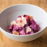 Roasted Beets and Apples With Yogurt and Angelica Leaves Recipe