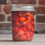 Candied sweet and sour wild plums recipe