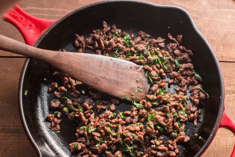 Cold leached acorn flour spaetzle recipe