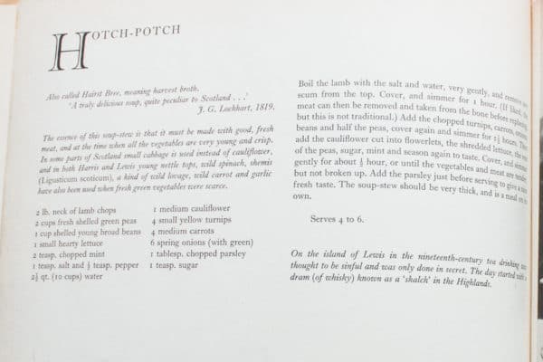 Hotch Potch Recipe