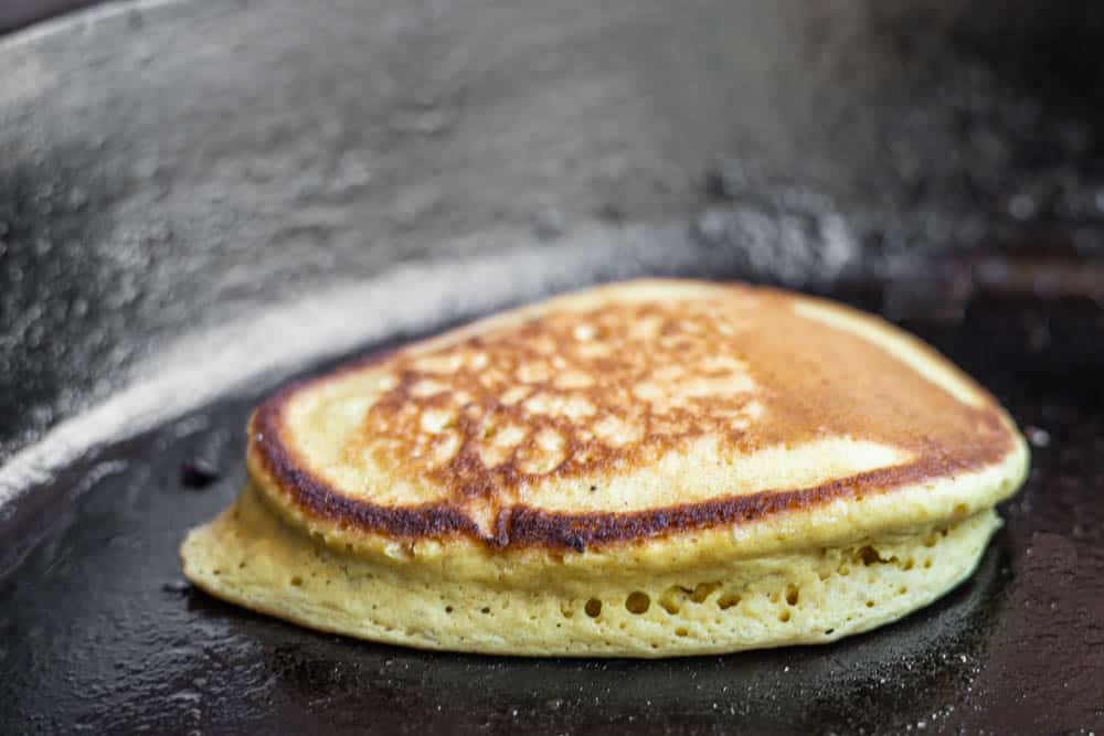 Pine pollen pancakes recipe