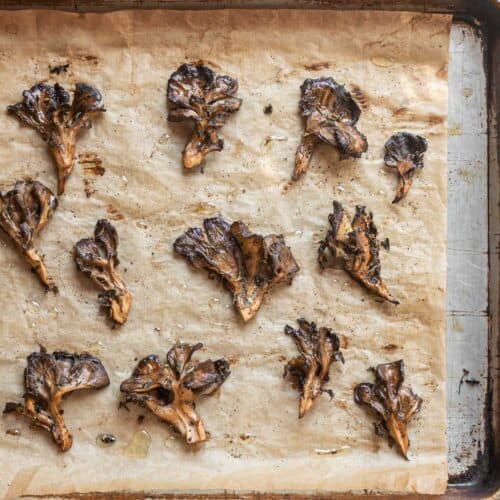 Simple Roasted Hen of the Woods or Maitake Mushrooms Recipe
