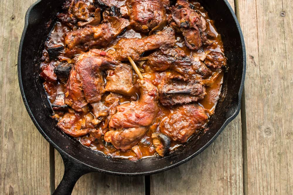 Rabbit Chasseur with Wild Mushrooms