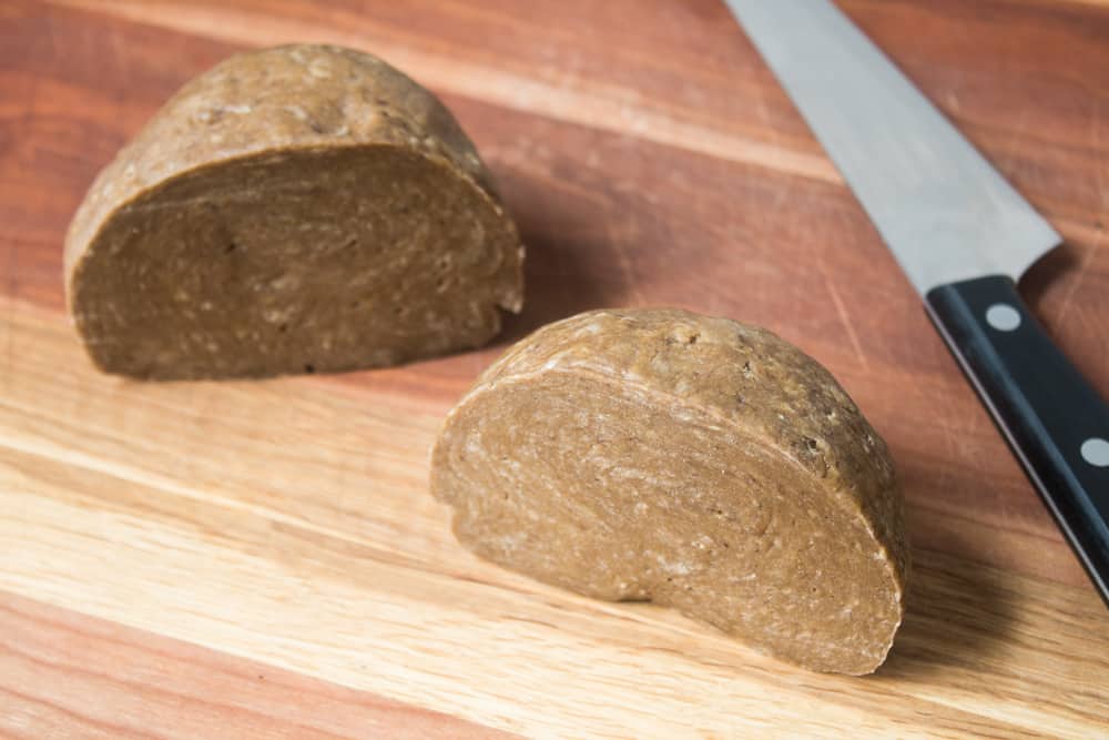 Dried bolete mushroom pasta dough